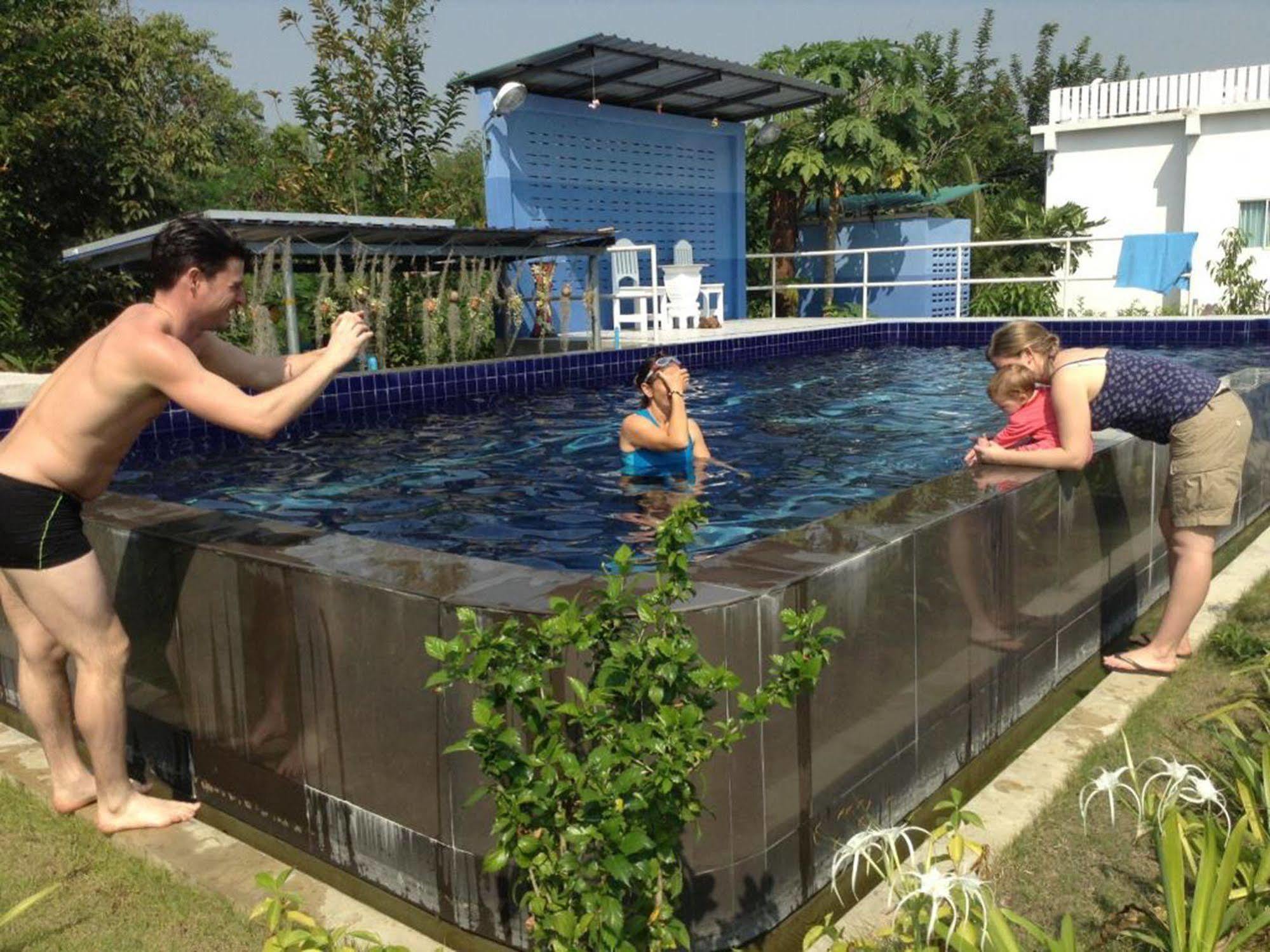 Lake Scene Resort Ratchaburi Exteriör bild